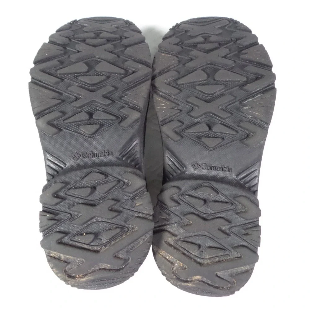 Columbia Boots Boys Size 6 Gray Bugaboot Plus III Omni-Heat 200g Waterproof